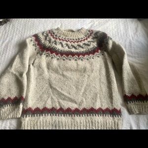 Handmade Icelandic Wool Sweater